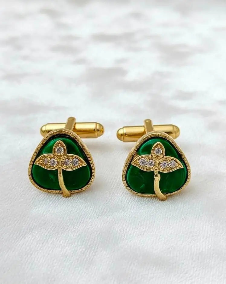 ABC Classic Men's Cufflinks – Elegant Shirt Accessories for Formal Wear, CL56